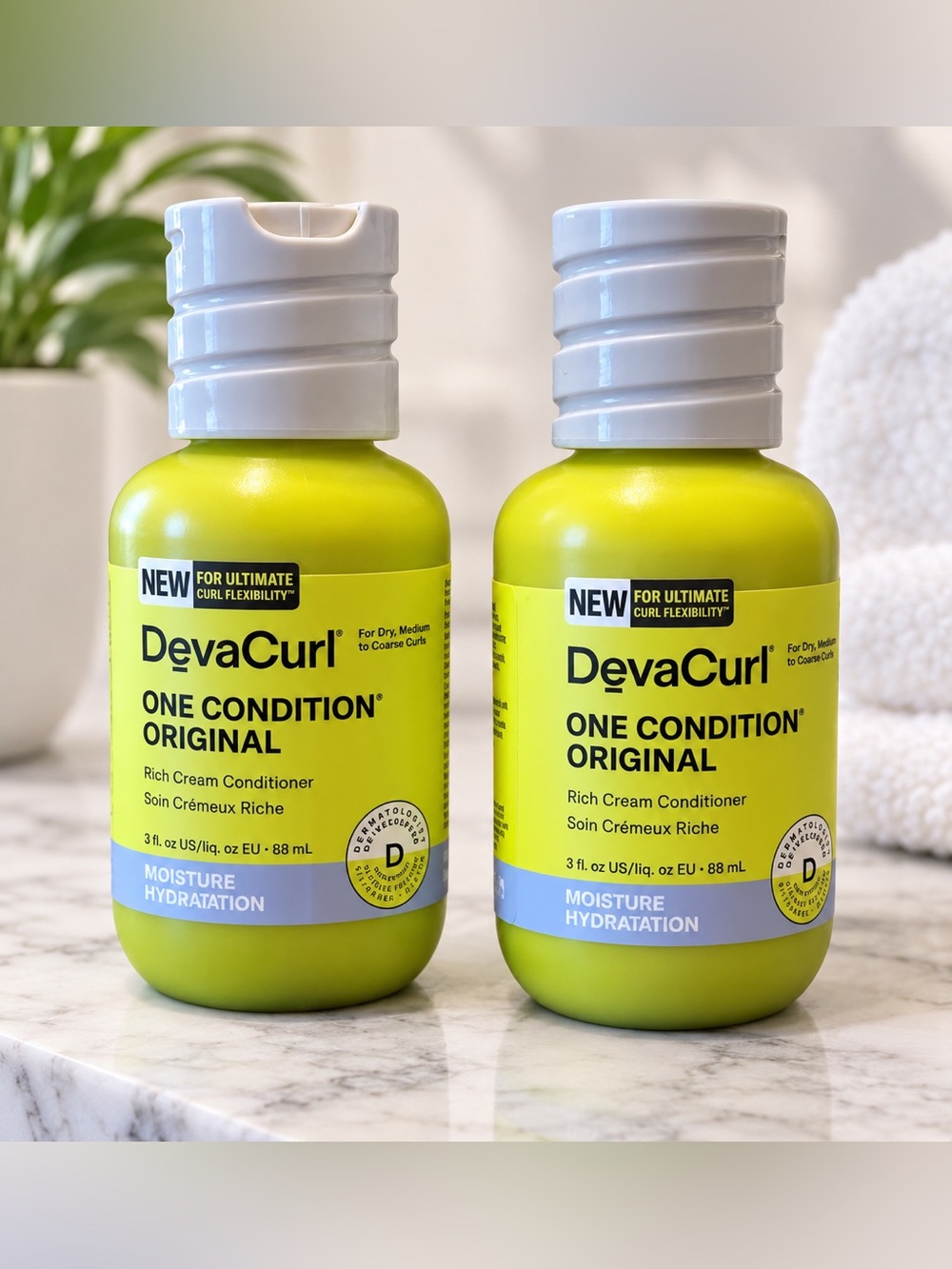 DevaCurl One Condition Original Rich Cream Conditioner 3 oz Set of 2